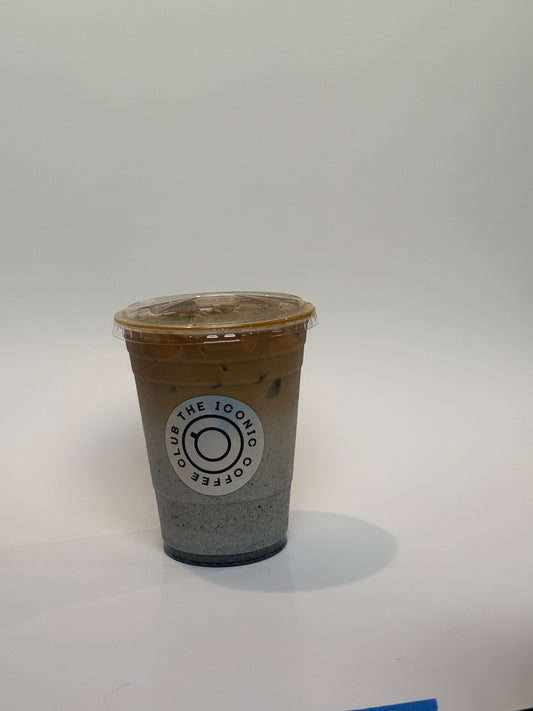 Iced Miso Black Sesame Coffee