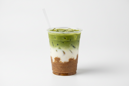 Iced Brown Butter Banana Bread Matcha